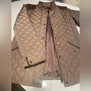 Lauren Ralph Lauren Faux-Leather-Trim Coat